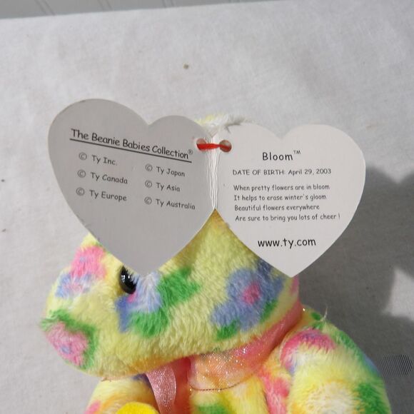 TY Beanie Baby - BLOOM the Bear‎ (7 inch) - Picture 4 of 4